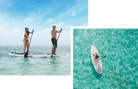 Tour de Paddle Boarding de Pie en la Riviera Maya